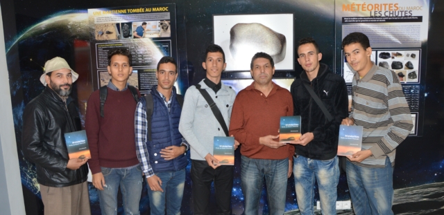 Jeunes géologues, promotion d'un livre