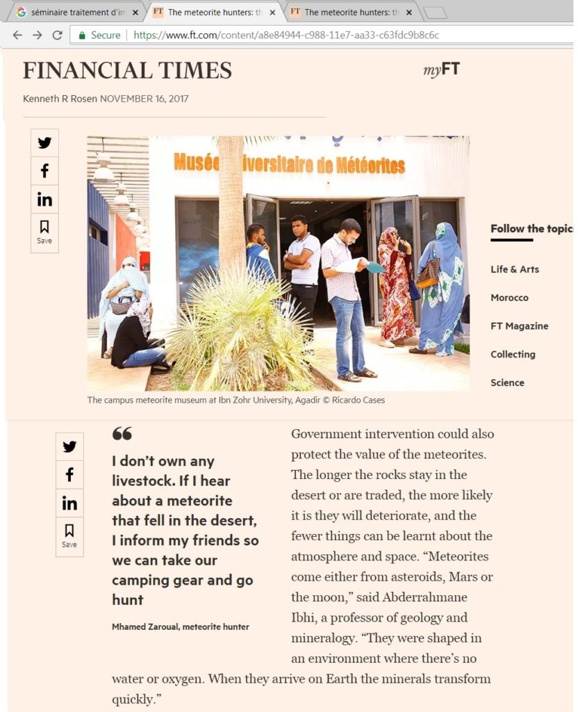 Financial Times Magazine Page 1